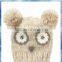 Women Owl Face Knit Cute Hats/funny Knitted Owl Hat/cartoon Knitted Hat