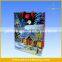 Printed custom made folding shopping paper bags for Christmas