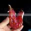 Wholesale Flame Red Angel Aura Healing Quartz Cluster