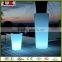 energy saving LED round flowerpot / lighting round flowervas /lighted round flowervase