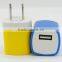 2016 New design and high quality with UL certificate folding US plug 5V 2.1A one port single usb wall charger
