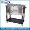SS metal rolling party ice cooler