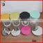 Fragranced Cheap Promotion Different Metal Lid Glass Container / Holder For Candle