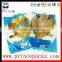 stand up pouch frozen food packaging bag zipper plastic pouch