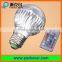 AC90-260V high quality 3W E27 B22 E14 RGB LED bulb