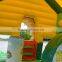 SUNJOY high quality inflatable castle with slide colorful bouncy slide for sale