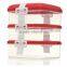 Layer Adjustable Fridge Durable Plastic Lunch Container with Carrying belt