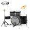 CUPID 5 pcs PVC Black jazz Drum set