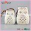 Cute White Ceramic Owl Candle Holder