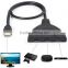 Top selling! Wholessale hdmi splitter to hdmi and component , 3 HD Input 1 Output for Various devices