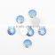 Stock!Jewelry findings 12mm round flat back ab color imitation fish scale resin rhinestone bead cabochon