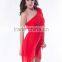 Factory directly latest design chiffon fabric big size fashionable dress for fat women