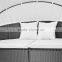 Retractable sun roof /Rattan Garden Day Bed Furniture Set