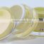 New style dish shape low price acrylic cosmetic cream jars, acrylic jar for personal care