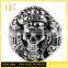 Jingli Jewelry Wholesale stainless steel custom signet skull rings in stock