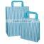 Candy Stripe Flat Handle Bags Birthday Party Paper Gift Bag
