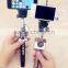 2015 The Best Seller Cartoon Colorful Sfelfie Stick, Selfie Monopod