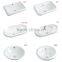 112/122 Bathroom playground shaped semi-counter basin with Faucet mounting holes