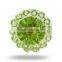 Glass Small Beads Green Color Knob