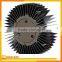Aluminum heatsink, extruded aluminum heatsink, round aluminum heat sink
