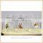 glass bell cloche jars with wooden base wholesale
