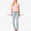 Frayed Distressed women denim Jeans (LOTX240)