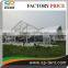 300 people's Guangzhou Clear Curve Tent for wedding party in alloy structure 20x25m tent made in china