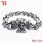 stainless steel bike cross chain bracelet,cheap bracelet