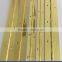 gold plated piano hinges