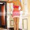 New style Polyester 2 Pcs sexy christmas lingerie with chrismas hat