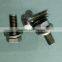 Hex Flange Self Drilling Sekrup, / Baut, Stainless Steel 410 Pengikat, / Hardware Plug And Insert Screw L01