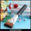 hot sale synthetic hair wood handle flat brush pro makeup tool