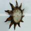 60cm 3 In 1 Sun Shape Living Room Decorative Metal Clock