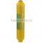 Post inline t33 water filter cartridge activated carbon