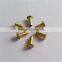 High precision CNC metal machining brass parts