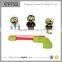Wholesale bb gun game set Desktop shooting set annihilate with your rubber band gun pencil