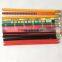 Custom wholesale cheap pencils eraser wooden standard pencils