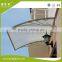 sun shade rain protection outdoor polycarbonate aluminum awning