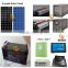 Stand alone solar power system off-grid solar panel system with lead battery for home