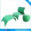 outdoor poolside polyester rattan lounge furnitrue (2051LC)