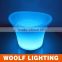 widely use led light flower pot for livingroom/balcony