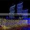 holiday festival decoration light, outdoor christmas street led motif light