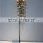 Home garden decoration 90cm hight white Gold string 19 flowers Cymbidium orchid artificial wedding flowers ELH03 0402