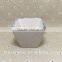 China Manufacturer stocked White Porcelain square ceramic dish
