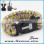 latest design wholesale 350 4 in1 paracord bracelet clasp