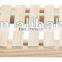 Wooden mat with wheels for your flower pot