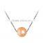 white pearl pendant necklace