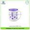 Promotional PS Double Layers Hard Plastic Cup