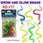 Promotional Grow and Glow Snake Animal Toys for Kids