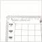 Navigational grid protractor - square nautical protractor / flexible plastic protractor plotter ( 1 mm ) # KPP-5
